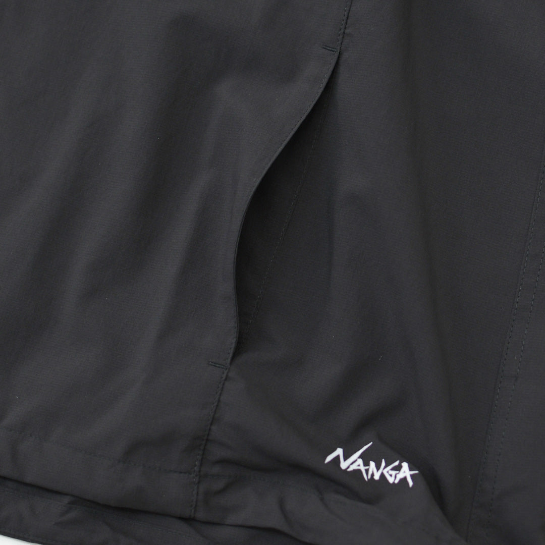 NANGA [ナンガ] EXCURSION NO COLLAR JACKET W [N2611-1A084B] エクスカーション ノーカラージャケット （ウィメンズ）・羽織り・ゆったりシルエット・アウター・シンプル・軽量・LADY'S [2026SS]