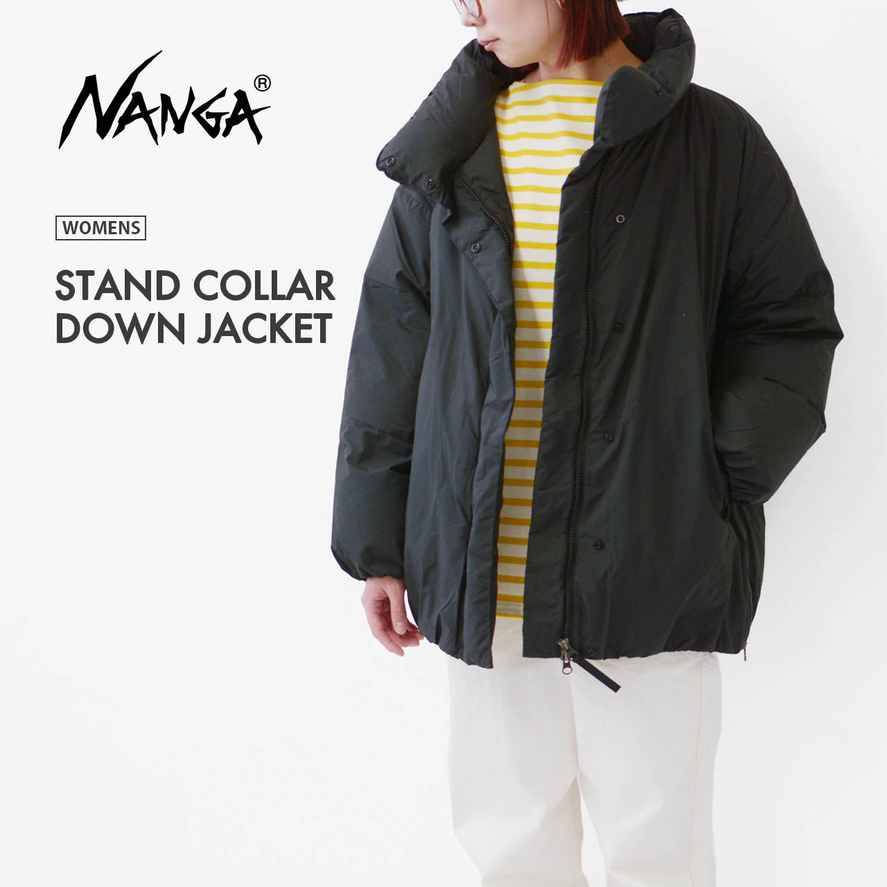 NANGA [ナンガ] STAND COLLAR DOWN JACKET W [ND2442-1A602] スタンドカラー ダウンジャケット (ウィメンズ) [2024AW]