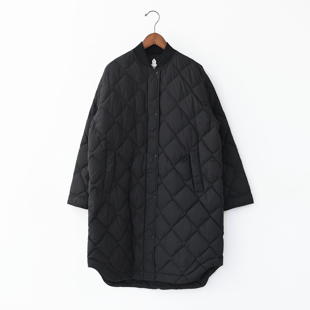 NANGA [ナンガ] RIB COLLAR QUILTED DOWN COAT W [ND2442-1C603] リブカラーキルティッド ダウンコート(ウィメンズ)・ダウンコート・キルトダウンコート・防寒・焚き火・アウトドア・キャンプ・LADY'S [2025AW]