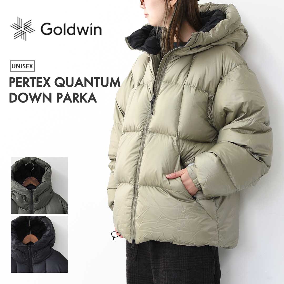 GOLDWIN [ゴールドウィン] PERTEX QUANTUM DOWN PARKA [GL25337] パーテックスカンタムダウンパーカ・ダウンジャケット・ダウンパーカ・ユニセックス・アウター・キャンプ・アウトドア・MEN'S / LADY'S [2025AW]