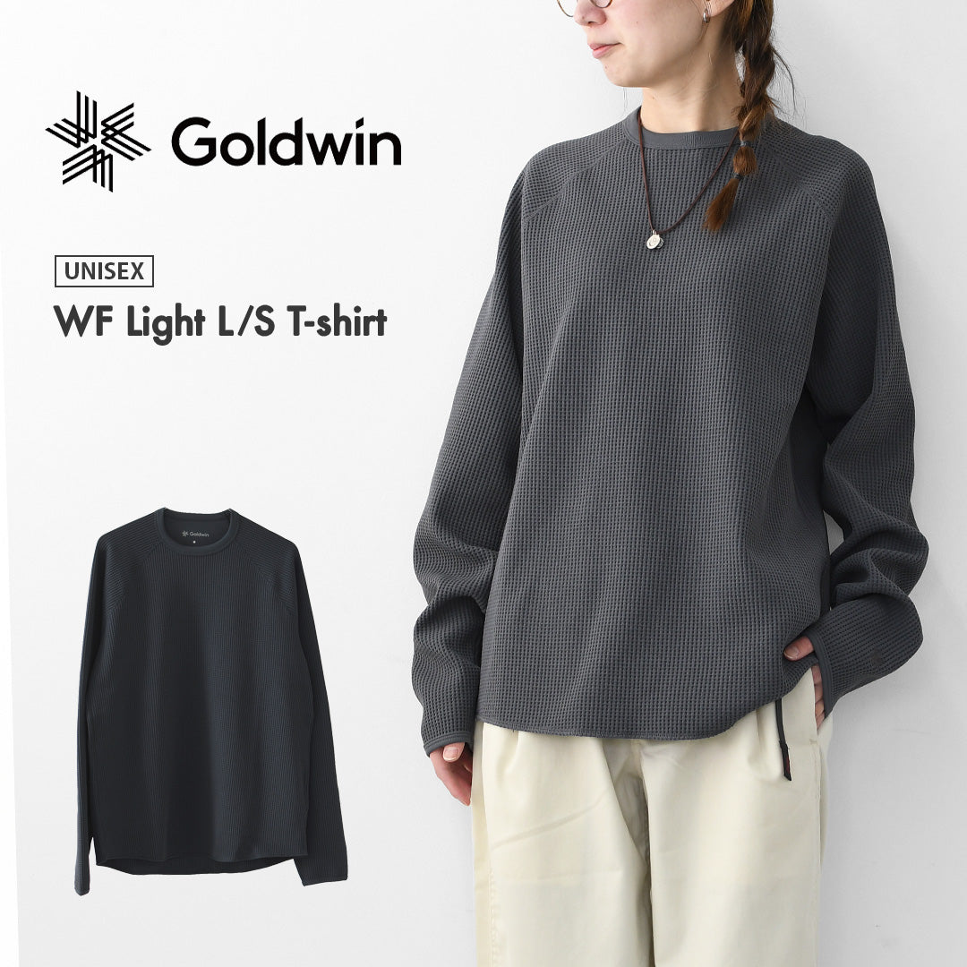 GOLDWIN [ゴールドウィン] WF Light L/S T-shirt [GL45142] ワッフルライトロングスリーブティーシャツ（ユニセックス）・長袖Tシャツ・ワッフルTシャツ・イージーケア・UVカット・MEN'S / LADY'S [2026SS]