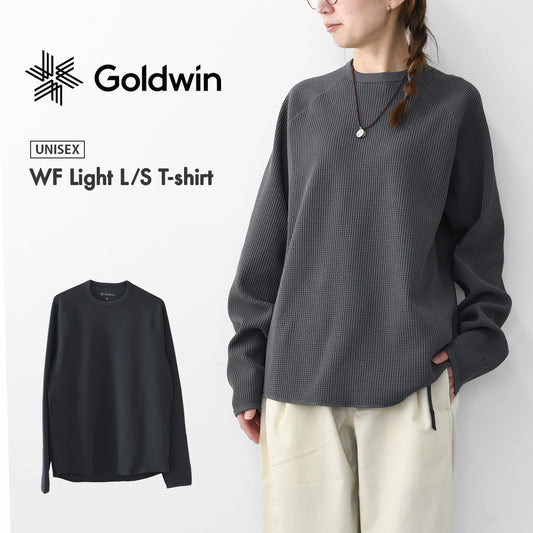 GOLDWIN [ゴールドウィン] WF Light L/S T-shirt [GL45142] ワッフルライトロングスリーブティーシャツ（ユニセックス）・長袖Tシャツ・ワッフルTシャツ・イージーケア・UVカット・MEN'S / LADY'S [2026SS]