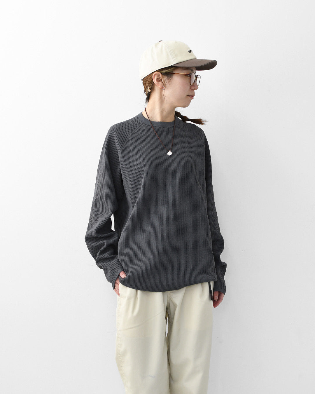 GOLDWIN [ゴールドウィン] WF Light L/S T-shirt [GL45142] ワッフルライトロングスリーブティーシャツ（ユニセックス）・長袖Tシャツ・ワッフルTシャツ・イージーケア・UVカット・MEN'S / LADY'S [2026SS]