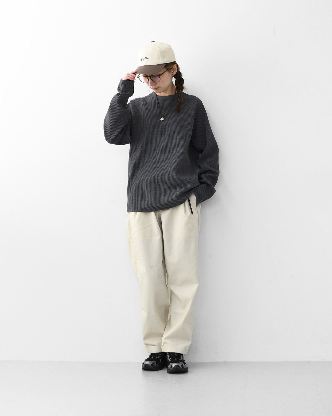 GOLDWIN [ゴールドウィン] WF Light L/S T-shirt [GL45142] ワッフルライトロングスリーブティーシャツ（ユニセックス）・長袖Tシャツ・ワッフルTシャツ・イージーケア・UVカット・MEN'S / LADY'S [2026SS]