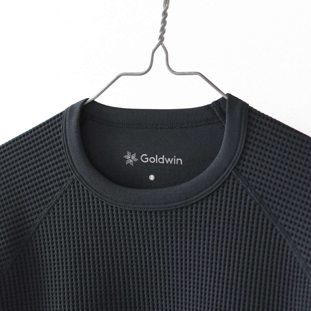 GOLDWIN [ゴールドウィン] WF Light L/S T-shirt [GL45142] ワッフルライトロングスリーブティーシャツ（ユニセックス）・長袖Tシャツ・ワッフルTシャツ・イージーケア・UVカット・MEN'S / LADY'S [2026SS]