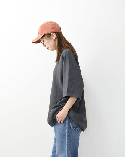 GOLDWIN [ゴールドウィン] WF Light T-shirt [GL65143] ワッフルライトティーシャツ（ユニセックス）・サーマル生地・Tシャツ・UVプロテクト・抗菌防臭機能・アウトドア・キャンプ・MEN'S / LADY'S [2026SS]