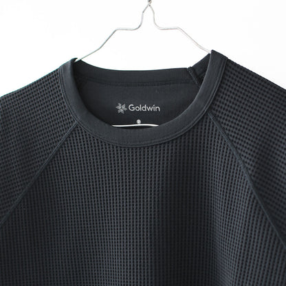 GOLDWIN [ゴールドウィン] WF Light T-shirt [GL65143] ワッフルライトティーシャツ（ユニセックス）・サーマル生地・Tシャツ・UVプロテクト・抗菌防臭機能・アウトドア・キャンプ・MEN'S / LADY'S [2026SS]