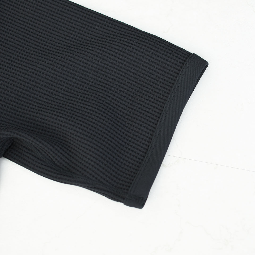 GOLDWIN [ゴールドウィン] WF Light T-shirt [GL65143] ワッフルライトティーシャツ（ユニセックス）・サーマル生地・Tシャツ・UVプロテクト・抗菌防臭機能・アウトドア・キャンプ・MEN'S / LADY'S [2026SS]