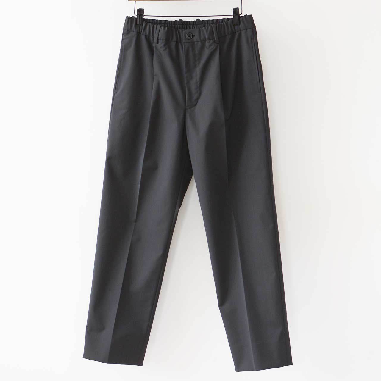 GOLDWIN [ゴールドウィン] WOOLY TWILL ONE TUCK PANTS [GL74351] ウールブレンドツイルワンタックパンツ(ユニセックス)  [2024AW]