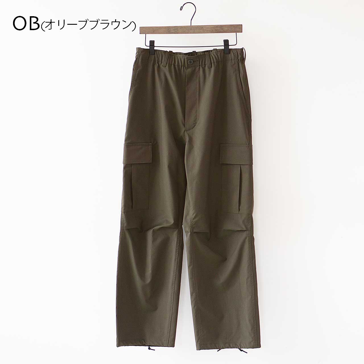 GOLDWIN [ゴールドウィン] WOOLY TWILL CARGO PANTS [GL74352] ウールブレンドツイルカーゴパンツ  (ユニセックス) [2024AW]