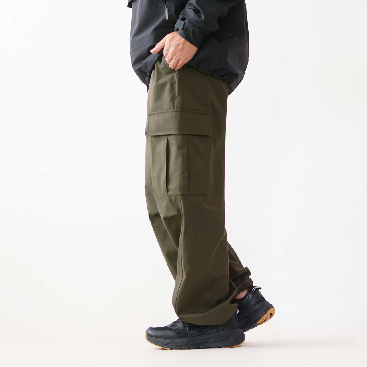 GOLDWIN [ゴールドウィン] WOOLY TWILL CARGO PANTS [GL74352] ウールブレンドツイルカーゴパンツ  (ユニセックス) [2024AW]