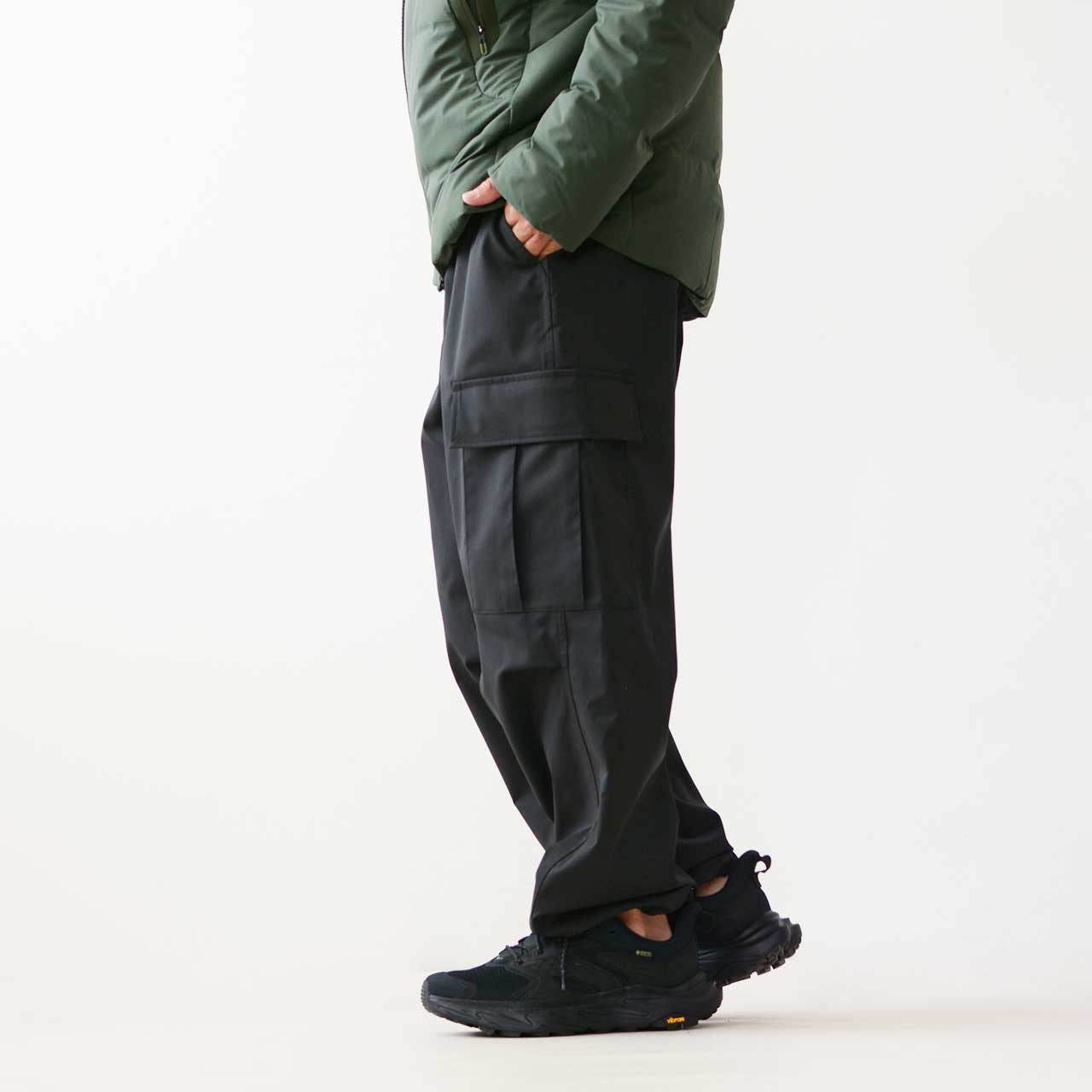 GOLDWIN [ゴールドウィン] WOOLY TWILL CARGO PANTS [GL74352] ウールブレンドツイルカーゴパンツ  (ユニセックス) [2024AW]