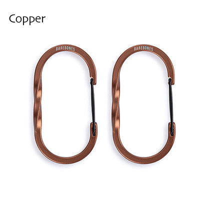 Barebones Living [ベアボーンズリビング] ワイヤーゲート カラビナ Mサイズ 2pc [20230033][2024SS]