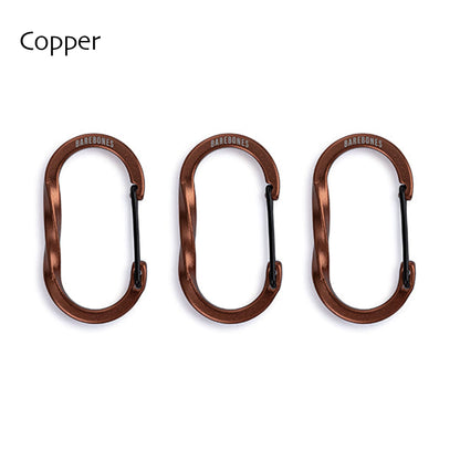 Barebones Living [ベアボーンズリビング] ワイヤーゲート カラビナ Sサイズ 3pc [20230034] [2024SS]