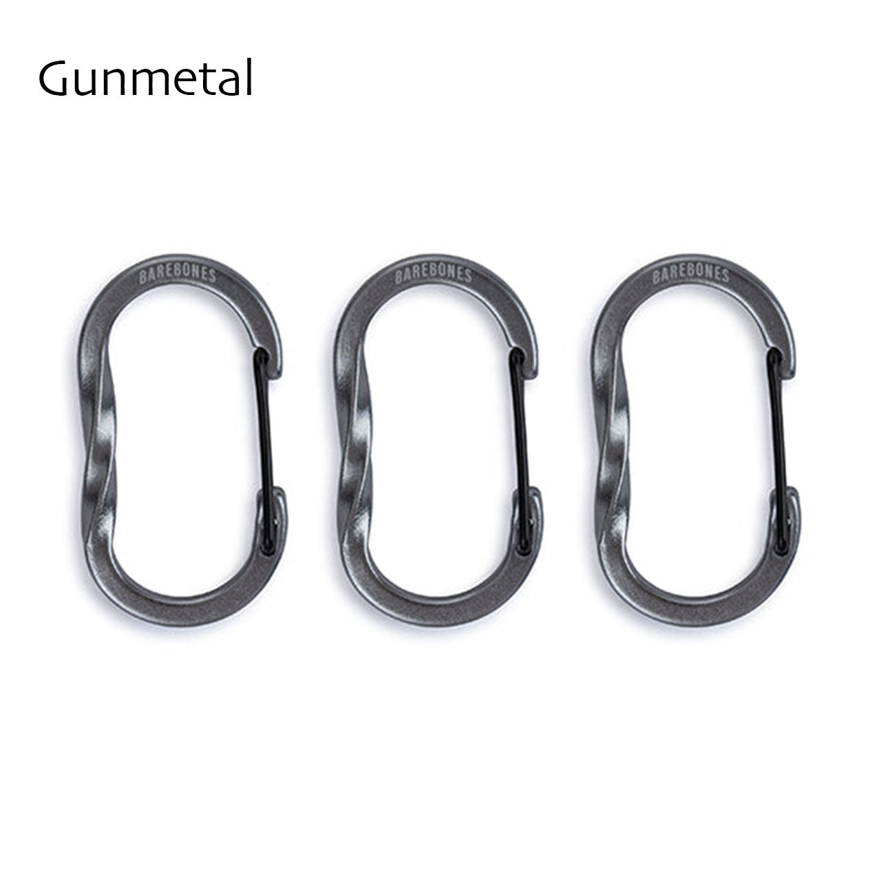 Barebones Living [ベアボーンズリビング] ワイヤーゲート カラビナ Sサイズ 3pc [20230034] [2024SS]
