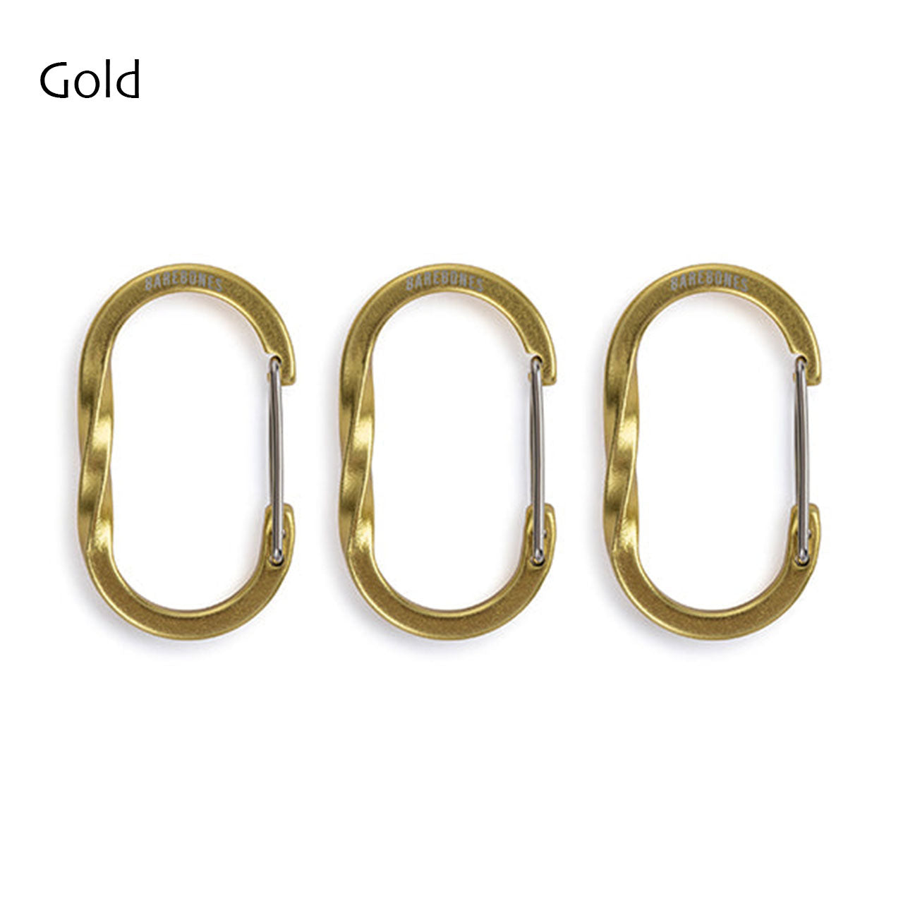 Barebones Living [ベアボーンズリビング] ワイヤーゲート カラビナ Sサイズ 3pc [20230034] [2024SS]