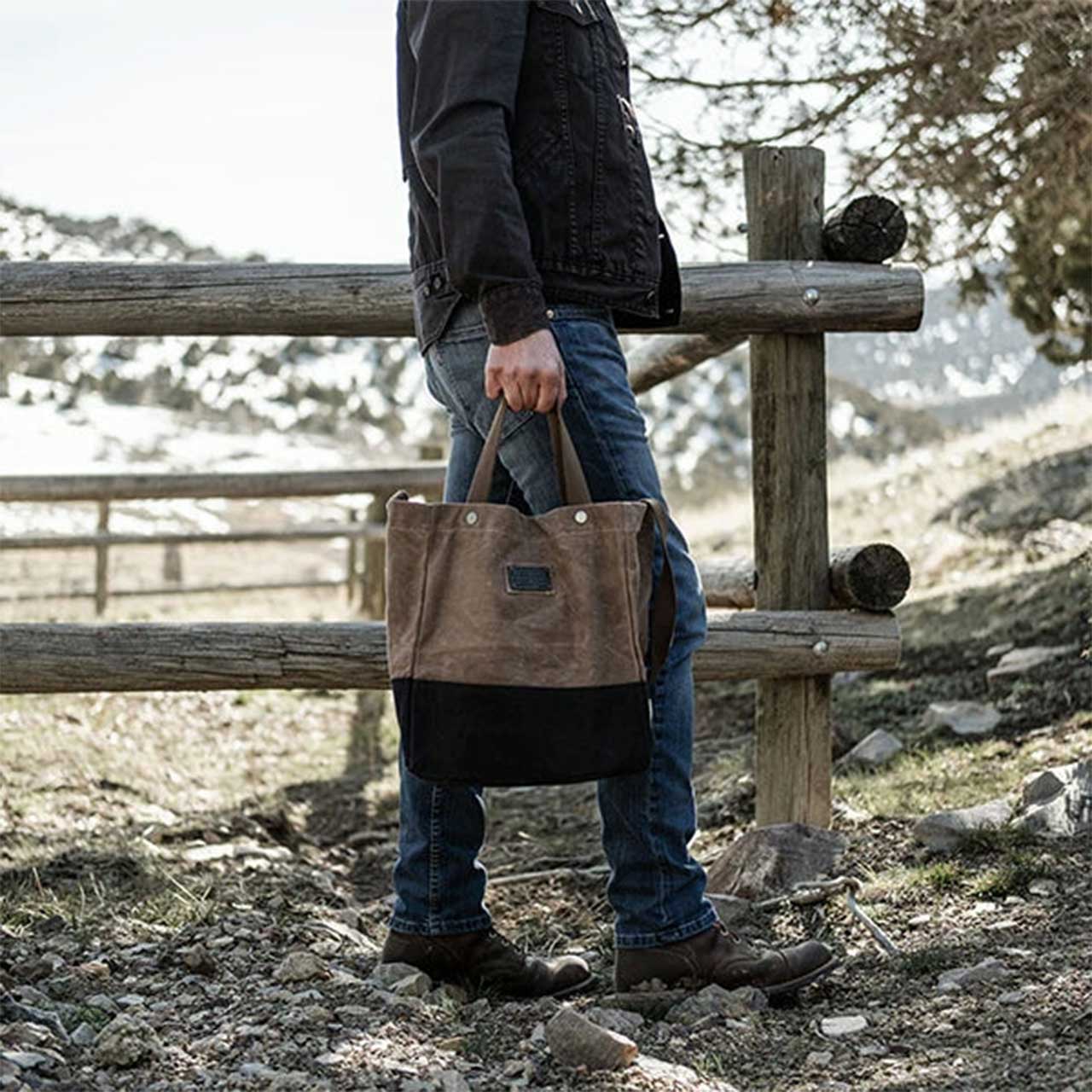 Barebones Living [ベアボーンズリビング] ニーラム マーケットトート [20236002] [2025AW]