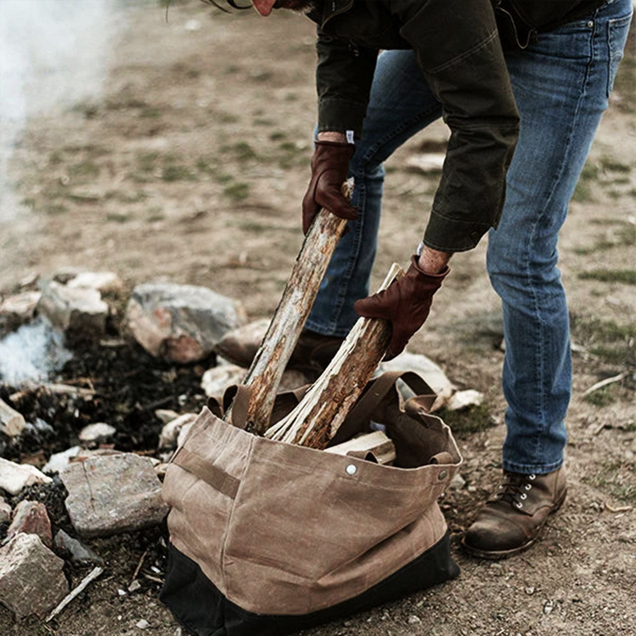 Barebones Living [ベアボーンズリビング] ニーラム ジャイアントトート  [20236004] [2025AW]