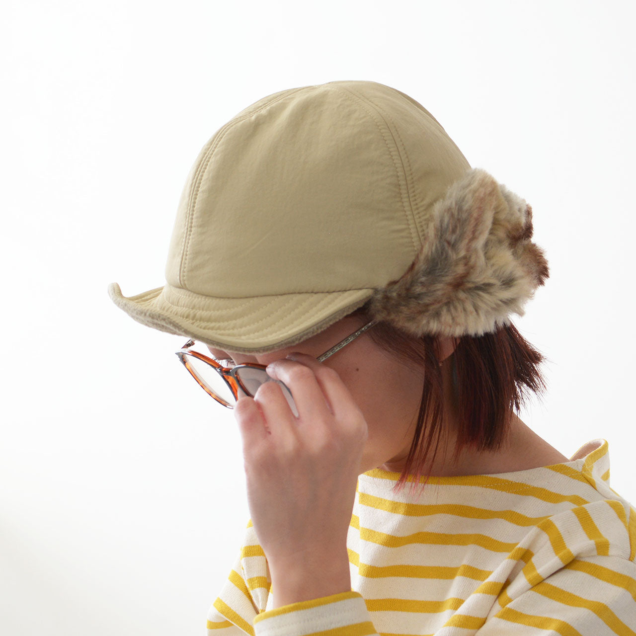 halo.commodity [ハロ コモディティ] Medere Flap Cap [h243-610] マディラフラップキャップ [2024AW]