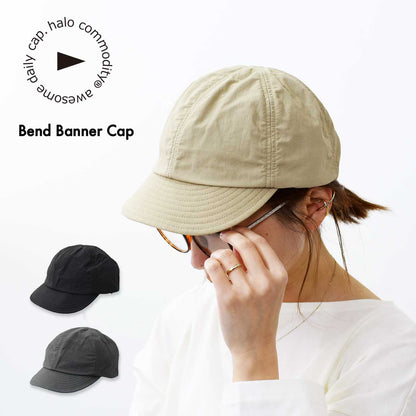 halo.commodity [ハロ コモディティ] Bend Banner Cap [h241-201] ベンドバナーキャップ [2025SS]