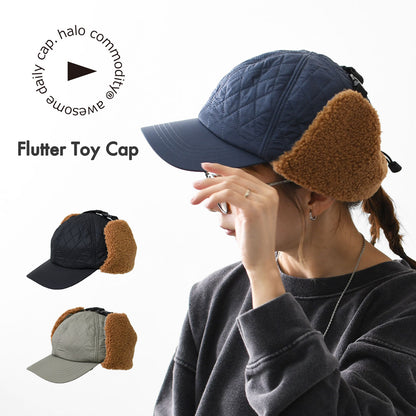 halo.commodity [ハロ コモディティ] Flutter Toy Cap [h253-283] フラッタートイキャップ・アウトドアキャップ・キャンプ・防寒・耳あて付きキャップ・MEN'S / LADY'S [2025AW]