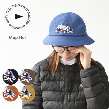 halo.commodity [ハロ コモディティ] Map Hat [h253-438] マップハット・MEN'S / LADY'S [2025AW]