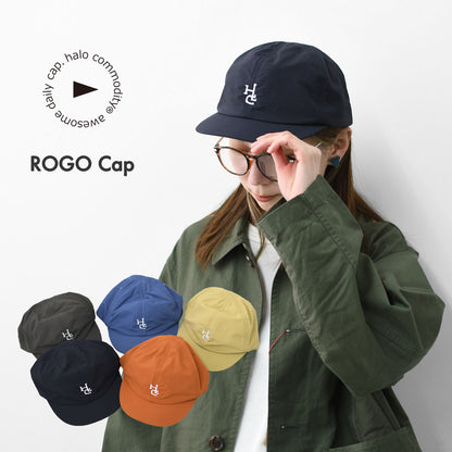 halo.commodity [ハロ コモディティ] ROGO Cap [h261-289] ロゴキャップ・ナイロンキャップ・キャップ・アウトドアキャップ・おしゃれキャップ・アウトドア・キャンプ・MEN'S / LADY'S [2026SS]