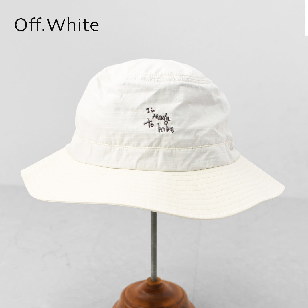 halo.commodity [ハロ コモディティ] Ready To Hat  [h261-490] レディトゥハット・アウトドアキャップ・コットンナイロンハット・通気性・耐久性・撥水性・刺繍・MEN'S / LADY'S [2026SS]