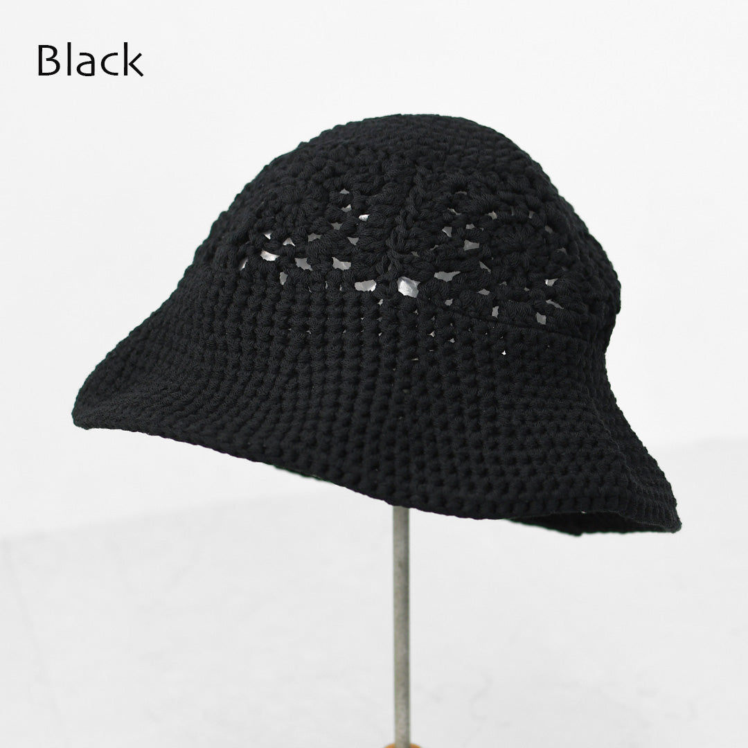 halo.commodity [ハロ コモディティ] Petal Knit Hat  [h261-603] ペタルニットハット・アウトドア・手編み・ニット・花柄・MEN'S / LADY'S [2026SS]