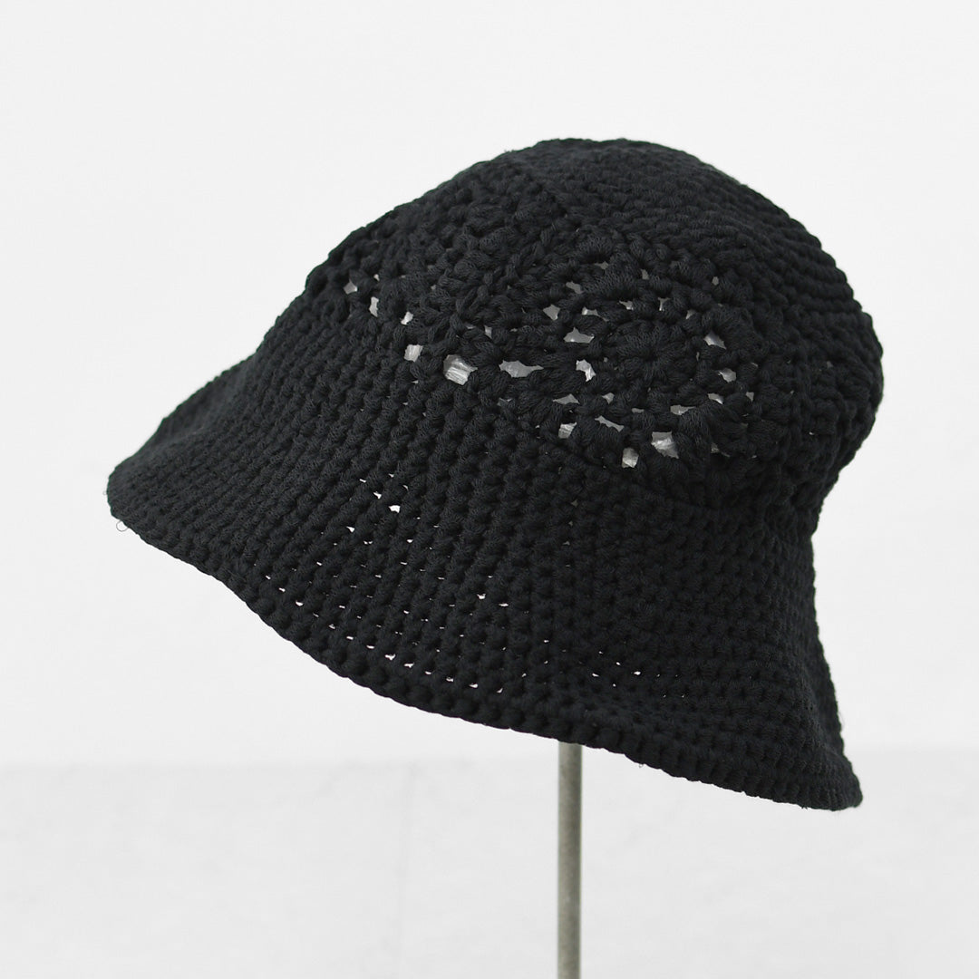 halo.commodity [ハロ コモディティ] Petal Knit Hat  [h261-603] ペタルニットハット・アウトドア・手編み・ニット・花柄・MEN'S / LADY'S [2026SS]