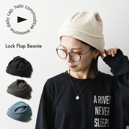 halo.commodity [ハロ コモディティ] Lock Flap Beanie [h263-1003] ロック フラップ ビーニー・フリースキャップ・キャンプ・アウトドア・防寒・MEN'S / LADY'S [2026AW]
