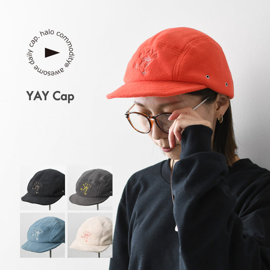 halo.commodity [ハロ コモディティ] YAY Cap [h263-2003] イェイ キャップ・フリースキャップ・キャンプ・アウトドア・防寒・MEN'S / LADY'S [2026AW]