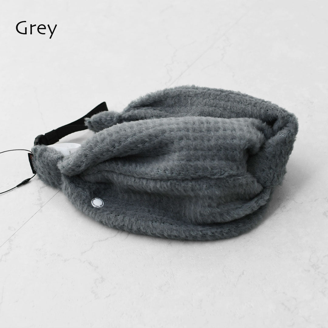 halo.commodity [ハロ コモディティ] Alpha Band [HL-1109] アルファバンド・ヘアバンド(シュシュ・カチューシャ・髪留め)・POLARTEC・日本製・ LADY'S [2025AW]