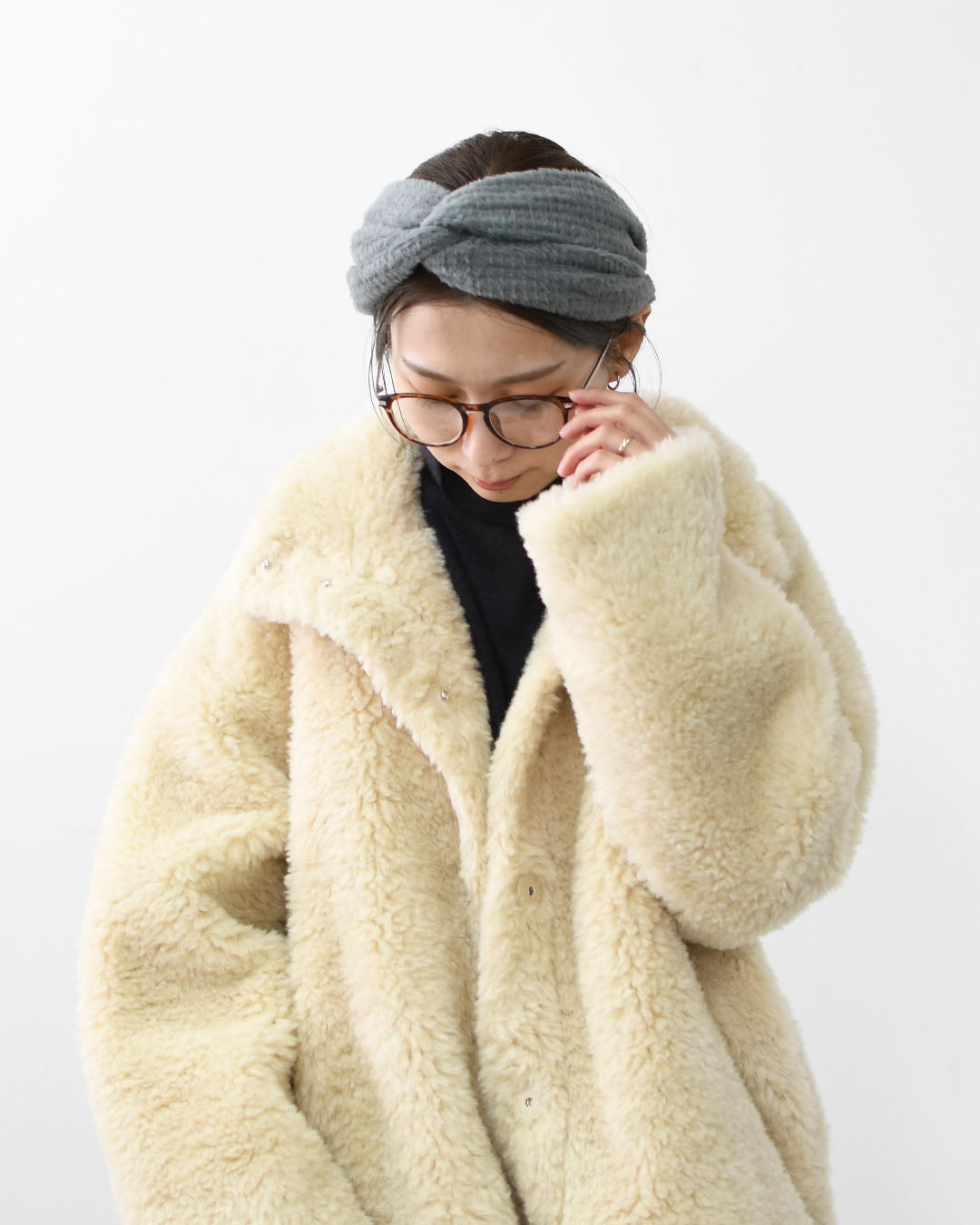 halo.commodity [ハロ コモディティ] Alpha Band [HL-1109] アルファバンド・ヘアバンド(シュシュ・カチューシャ・髪留め)・POLARTEC・日本製・ LADY'S [2025AW]