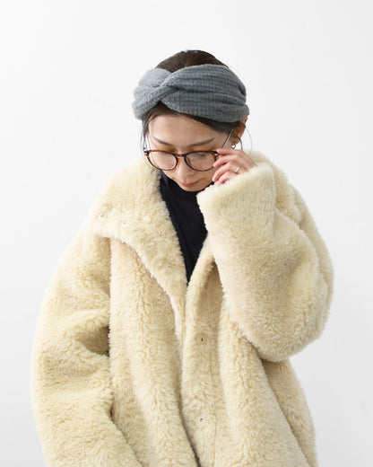 halo.commodity [ハロ コモディティ] Alpha Band [HL-1109] アルファバンド・ヘアバンド(シュシュ・カチューシャ・髪留め)・POLARTEC・日本製・ LADY'S [2025AW]