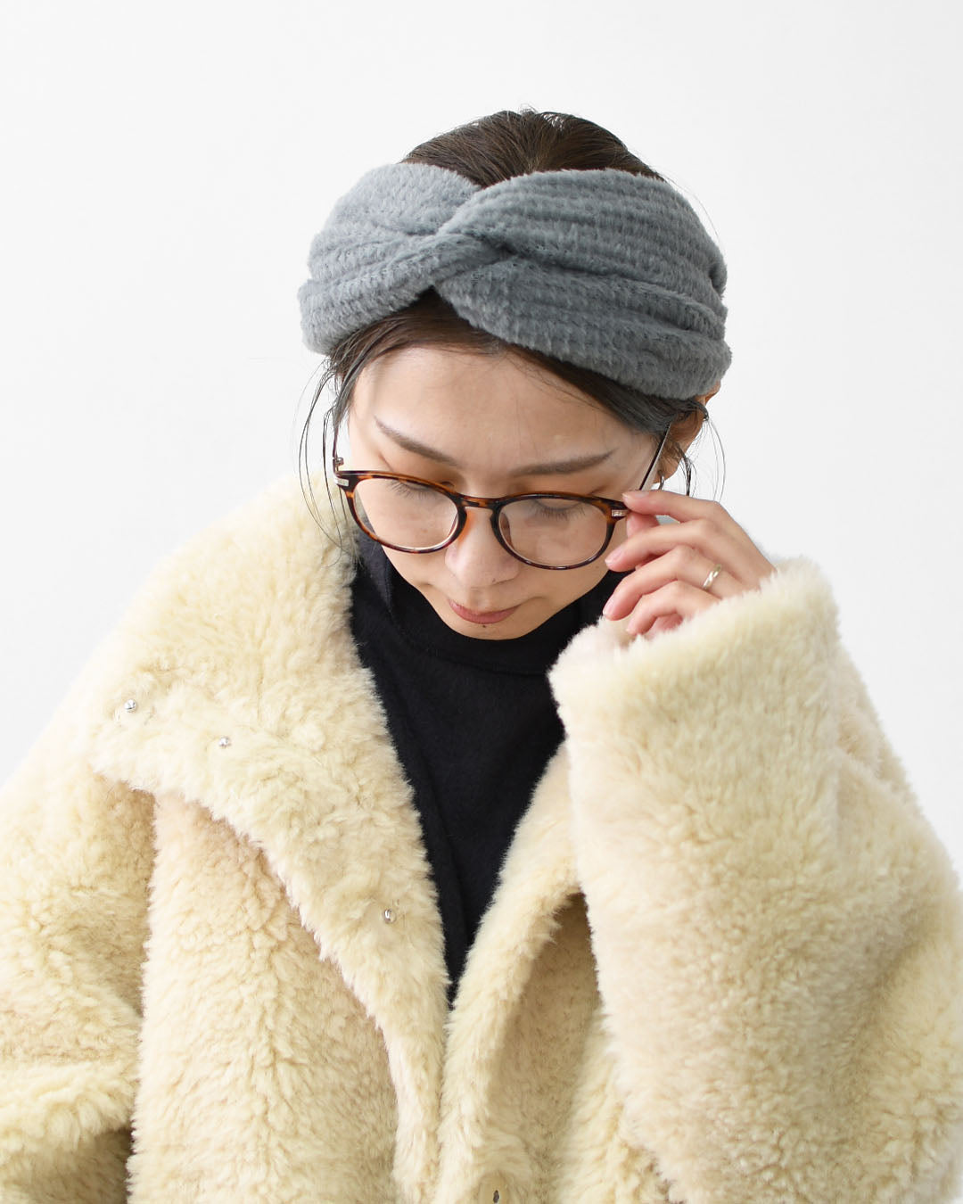 halo.commodity [ハロ コモディティ] Alpha Band [HL-1109] アルファバンド・ヘアバンド(シュシュ・カチューシャ・髪留め)・POLARTEC・日本製・ LADY'S [2025AW]