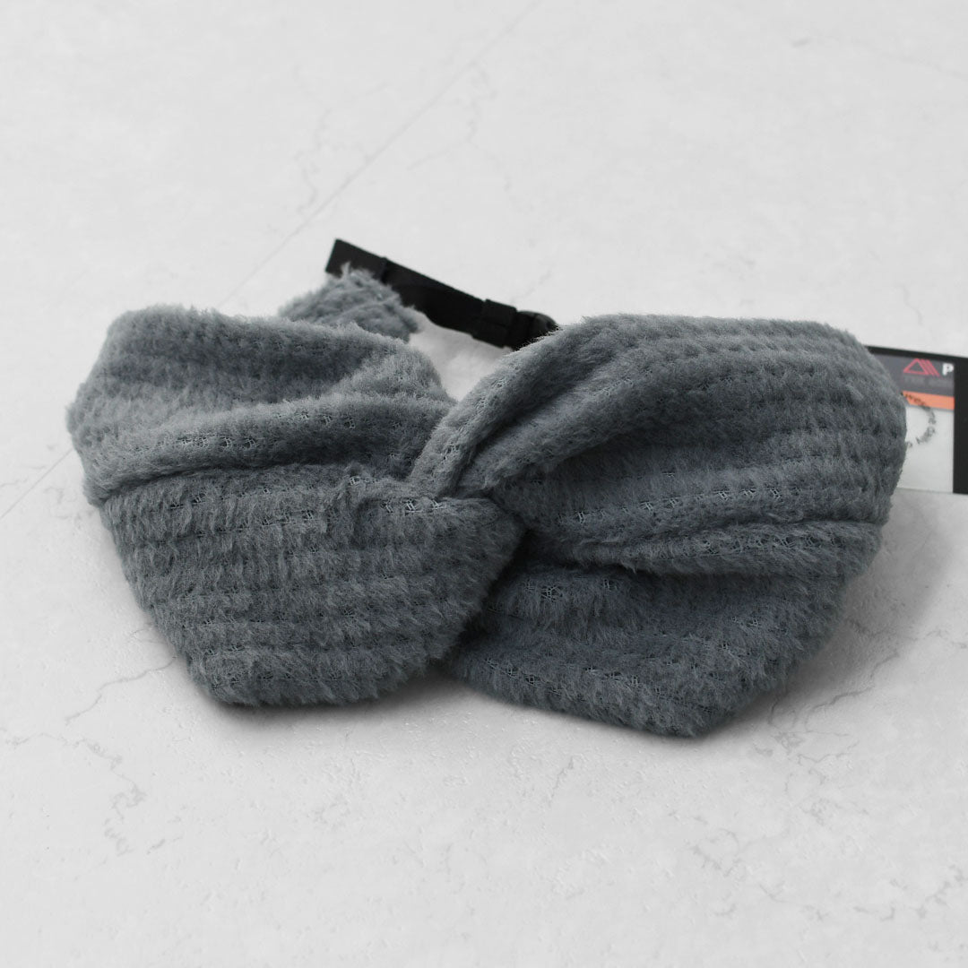 halo.commodity [ハロ コモディティ] Alpha Band [HL-1109] アルファバンド・ヘアバンド(シュシュ・カチューシャ・髪留め)・POLARTEC・日本製・ LADY'S [2025AW]