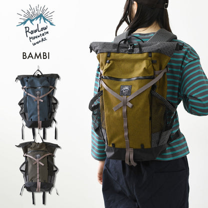 Rawlow mountain works[ロウロウ マウンテン ワークス] BAMBI [bambi] バンビ・デイバッグ・バックパック・MEN'S/ LADY'S [2026AW]