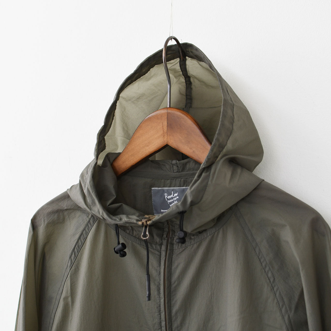 Rawlow mountain works [ロウロウ マウンテン ワークス] Drizzler Hoodie [driz-hoody] ドリズラーフーディ [2025SS]