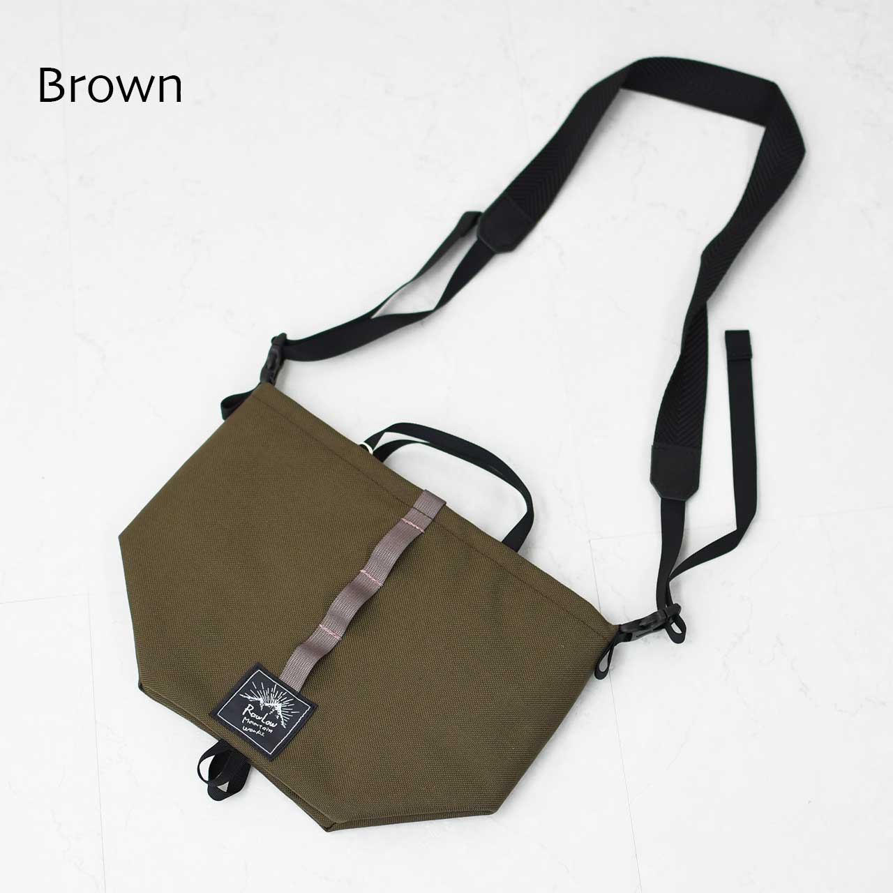 Rawlow mountain works [ロウロウ マウンテン ワークス] Tabitibi Tote [tabitibi] ミニポーチ・ミニショルダー・サコッシュ・ポシェット・収納ケース・コンパクト・ストレージサック・軽量・小物入れ・MEN'S/ LADY'S [2025AW]