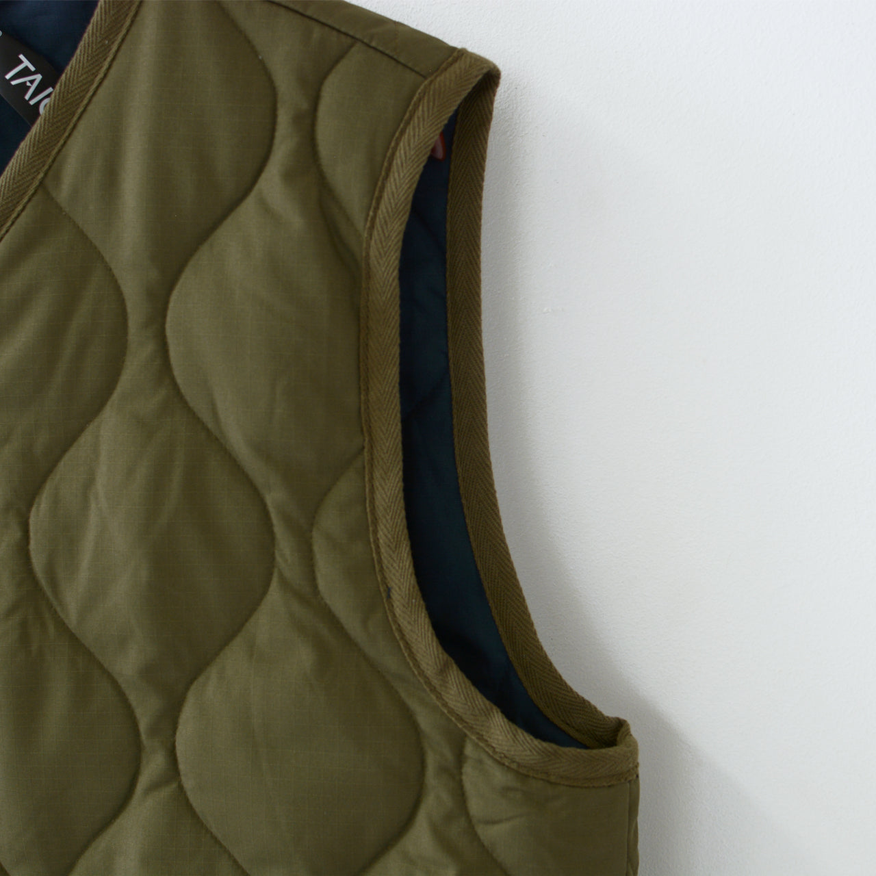 TAION[タイオン] MILITARY V NECK BUTTON DOWN VEST [001BML-1] ミリタリーVネックボタンダウンベスト [2024AW]