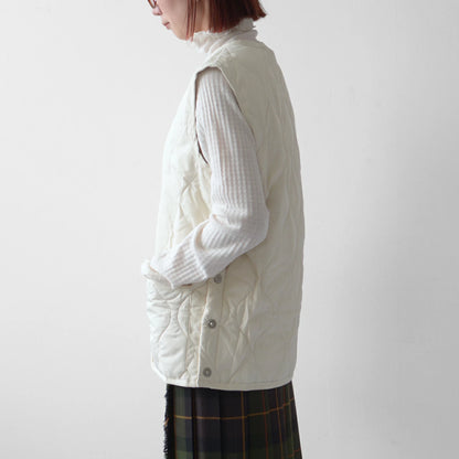 TAION[タイオン] MILITARY CREW NECK BUTTON DOWN VEST [004B2ML-1] ミリタリー クルーネックボタン ダウンベスト [2024AW]