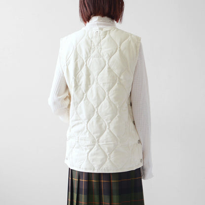 TAION[タイオン] MILITARY CREW NECK BUTTON DOWN VEST [004B2ML-1] ミリタリー クルーネックボタン ダウンベスト [2024AW]