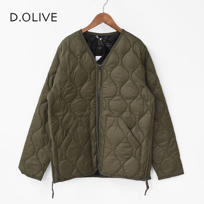 TAION[タイオン] MILITARY V NECK W-ZIP DOWN JKT [101ALSZML-1] ミリタリー VネックWジップ ダウンジャケット・MEN'S / LADY'S [2025AW]