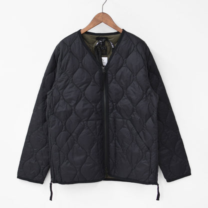 TAION[タイオン] MILITARY V NECK W-ZIP DOWN JKT [101ALSZML-1] ミリタリー VネックWジップ ダウンジャケット・MEN'S / LADY'S [2025AW]