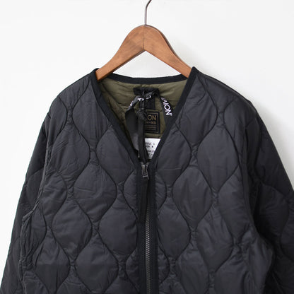 TAION[タイオン] MILITARY V NECK W-ZIP DOWN JKT [101ALSZML-1] ミリタリー VネックWジップ ダウンジャケット・MEN'S / LADY'S [2025AW]