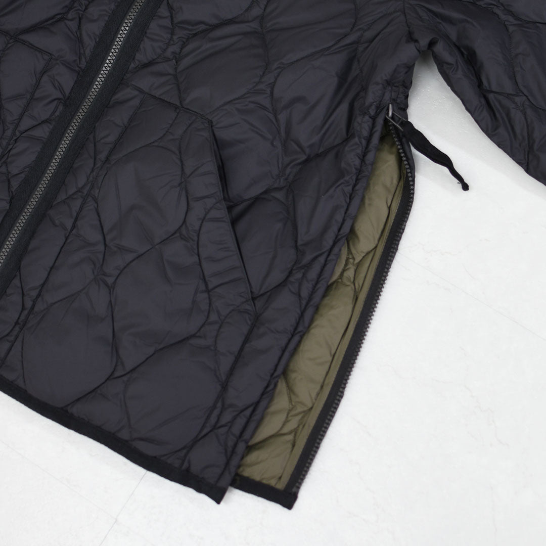 TAION[タイオン] MILITARY V NECK W-ZIP DOWN JKT [101ALSZML-1] ミリタリー VネックWジップ ダウンジャケット・MEN'S / LADY'S [2025AW]