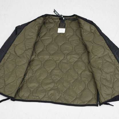 TAION[タイオン] MILITARY V NECK W-ZIP DOWN JKT [101ALSZML-1] ミリタリー VネックWジップ ダウンジャケット・MEN'S / LADY'S [2025AW]