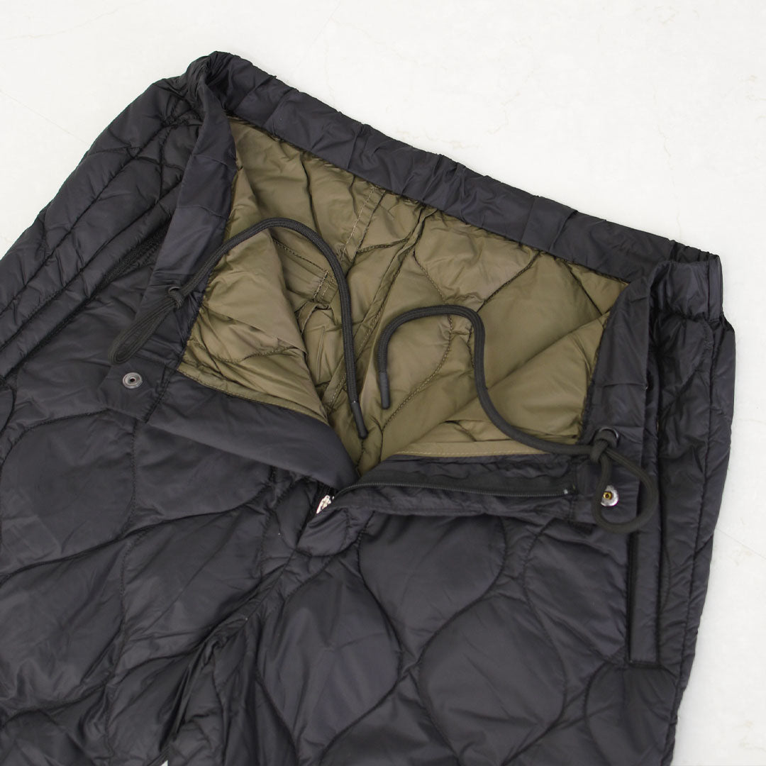 TAION[タイオン] MILITARY NARROW DOWN PANTS [130LSTDML-1] ミリタリー ナロー ダウンパンツ・MEN'S / LADY'S [2025AW]