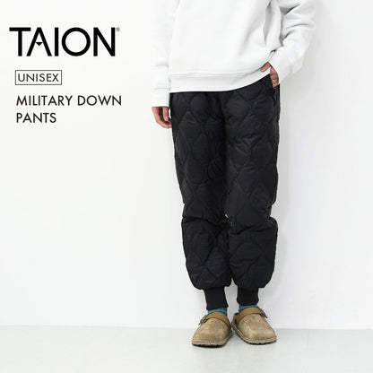 TAION[タイオン] MILITARY DOWN PANTS [131LSML-1] ミリタリー ダウンパンツ・MEN'S / LADY'S [2025AW]